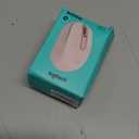 Logitech M196 Bluetooth Wireless Mouse, Compact and Portable Mouse for Laptops, Tablets and More, 12-Month Battery, Smooth Tracking, Compatible with PC and Mac, Windows and macOS - Rose (One Size)