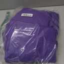 Hiasan Purple Backdrop Curtains for Parties, Polyester Photography Backdrop Drapes for Family Gatherings, Wedding Decorations, 5ftx10ft, Set of 2 Panels