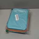 Case Compatible with 3 Doodler Start+ Essentials for 3D Pen Set for Boys & Girls, Art Activity Set Storage Organizer for Educational STEM Toy Hold Filament Refill DoodlePad and Cable(Case Only) (Cyan)