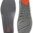 Sof Sole Insoles Men's High Arch Performance Full-Length Foam Shoe Insert (9-10.5, Grey)