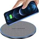 Fast Wireless Charger,20W Max Wireless Charging Pad Compatible with iPhone 16/15/14/13/12/SE/11/11 Pro/XS Max/XR,AirPods;FDGAO Wireless Charge Mat for Samsung Galaxy S24/S23/S22/Note,Pixel/LG