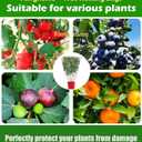 2 x 2 Pack Plant Netting Bags, Ultra-fine Mesh Insect Protection for Blueberry, Tomatoes, Fruit Trees (4 ft x 5.9 ft) - Drawstring