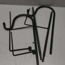 GOFORWILD Shepherd Hook 2 Pack Black, 33 inches Tall, Made of Premium Metal for Garden Decor, Plant Hanger, Lantern Hook, Solar Light Hanging, 7011