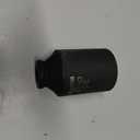 36mm Socket 1/2" Drive Deep Impact Metric Socket,CR-MO 6 Point for Easy Removal of Axle Nut