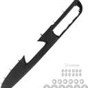 80994 Door Armrest Repair Front Left Side Door Panel Handle Black Compatible with 2010-2014 Chevrolet Chevy Silverado Suburban Avalanche Tahoe,GMC Sierra Yukon Replaces 84127280 (Standard FL)