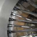 16X3.5 FAT 52 Stainless Spoke/Nipple For Harley Softail 2008 Above 25mm Rear Wheel - No ABS (1-1 All Chrome - Wheel Only)