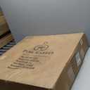 Fire Pit - 27.5-Inch Outdoor Wood Burning Firepit with Handles and Cover - Outdoor Fire Pits for Backyard, Deck, or Patio by Pure Garden (Black)