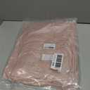 Homiest Dusty Pink Cotton Fitted Sheet & Pillowcase Set, Twin XL 400TC