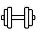 Portzon Weights Dumbbells Pink Colors Compatible with Set of 2 Neoprene/Rubber Dumbbells, 2 LB, Anti-Slip, Anti-roll, Hex Shape (Standard)