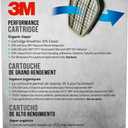 3M Performance Organic Vapor Replacement Cartridges, 1 Pair, Use With Any 3M Bayonet Mount Respirator, For Vapors From Certain Paint Spraying, Adhesives, Sealants, Solvents & Pesticides (6001P1-DC)