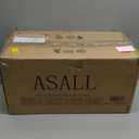 ASALL 52 Inch Plated Finish Ceiling Fan with RGB Dimming LED Light,with Music Bluetooth Speaker,Remote Control,3-Speed Regulation,Reversible Motor,Timing,for Living Room,Bedroom,Restaurant,Outdoor