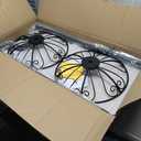 2 Pack 37" - 59" Adjustable Shepherds Hooks Stand, Hanging Wind Chimes, Hummingbird Feeders, Lanterns, Plants and Wreath, Suitable for Outdoor Indoor, Holds Up to 11 LBS