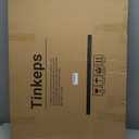 24x36 Poster Frame Black with Black Back Board, Curved Extra Wide Edges, Vintage Style Poster Frame 24x36 inches for Wall Decor.