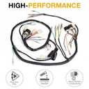 3GD-82590-20-00 Wire Wiring Harness Compatible with Yamaha Warrior 350 YFM350 350X YFM350X 1990-1995