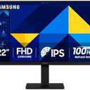 Samsung 22" (S30GD) Essential Monitor with IPS Panel and Tilt Only Stand | 100Hz Refresh Rate, Ergonomic Design, Advanced Eye Care, Game Mode, LS22D304GANXZA