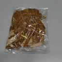 26 Pcs Velvet Christmas Bows, Flocked Christmas Ornaments Christmas Ribbon Bows for Tree Wreath Door Garland Home Decor Outdoor Indoor Khaki