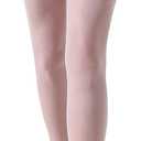 Lidogirl Women's Lace Nights Garter Belt with Stockings Sheers, One Size  (White)