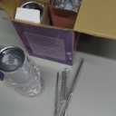 4 Pack 20 Oz Straight Skinny Tumblers,Individually Gift Boxed Stainless Steel Slim Skinny Tumbler Set Bulk, 20 Oz Insulated Slim Thin Travel Tumbler Cup for Diy, White