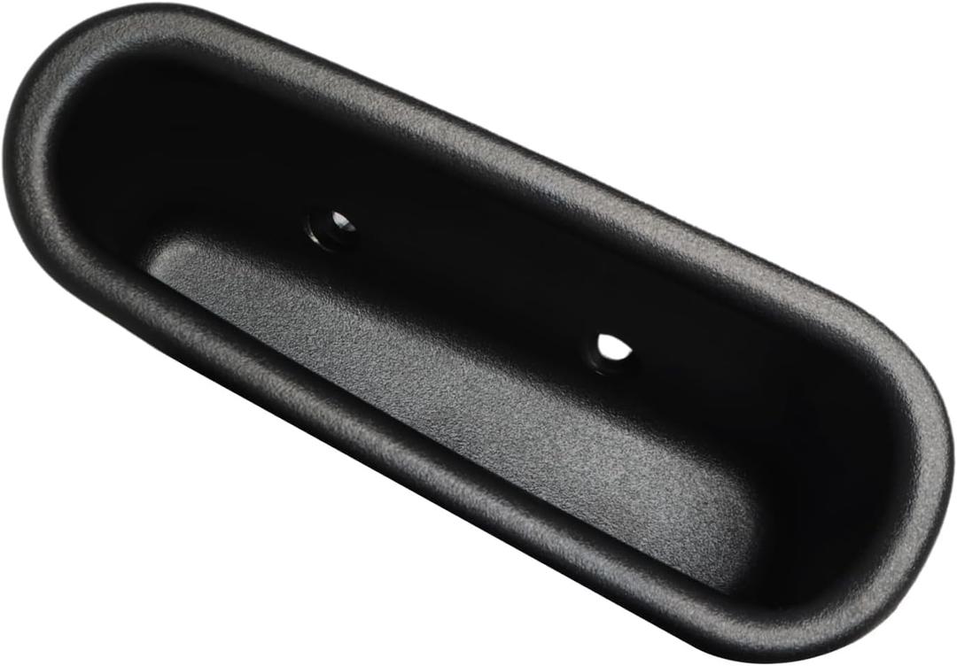 Front Right Passenger Side Door Pull Handle Cup Compatible with Dodge Ram 1500 1998-2001, Dodge Ram 2500 3500 1998-2002 Truck Inner Interior Door Armrest Cover Replace# 55350342