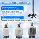 SX244DA Lateral Assembly with Center Pipe Compatible with Hayward s244t Sand Filter Tank, Threaded Lateral Assembly for Hayward S244TC, S270T, S270T2, Spa Pool Sand Filter Replacement Parts