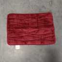 Buganda Memory Foam Bathroom Rug Mat 23,5" x 16", Extra Soft and Absorbent Bath Mats, Non-Slip and Machine Washable Bath Rugs for Bathroom Floor,Tub and Shower, Red