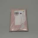 BAGSMART Travel Jewelry Organizer Roll Foldable Jewelry Case for Journey-Rings, Necklaces, Bracelets, Earrings, Soft Pink