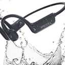 IFECCO Waterproof Bone Conduction Headphones - Bluetooth 5.4, IP68 Waterproof, Open Ear Earbuds for Swimming, Cycling, Running