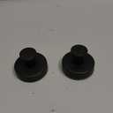 Bntuk Suction Cup Hooks for Shower, Removable Towel Hooks for Bathroom Window Glass Door Wall, Bath Robe Looafh Wreath Hook for Hanging - 2 Pack, Black