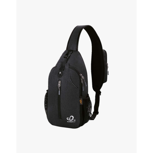 WATERFLY Crossbody Sling Backpack Sling Bag Travel Hiking Chest Bag Daypack