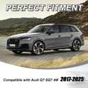 Window Visors Rain Guards for Audi Q7 SQ7 2017-2026 Window Vent Visor