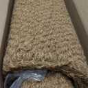 Ecomills 1.5" Extra Thick Coco Coir Door Mat Woven Back, 24" x 39", Heavy Duty, Durable, for Front Door Patio