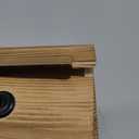 Uniclife Wood Suggestion Box, Wooden Donation Boxes for Fundraising, Prayer Boxes with Chalkboard and 50 Suggestion Cards, Ballot Boxes Tip Drop Box for Wedding Church & Classroom