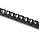 Wholesale CASE of 25 - Fellowes Letter-Size Plastic Bindings-Plastic Comb Bindings, 3/8", 41-55 Sht Capacity,100/PK,BK