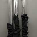 TECKED X Banner Stand Adjustable Fit Banner 24 x 63 to 32 x 78 Inch, Portable Travel Bag, Bigger, More Adaptable Advertising, Stores, Tradeshow, Restaurant, Event, Birthday & Party (3 PACK)