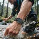 Rugged Nylon for Apple Watch Ultra 2/ Ultra 3 Band Series 11/10/9/8/7/6/5/4/3/SE iWatch Bands Men,Soft Woven Stars-Stripes Flag Wristbands Strap for Apple Watch Ultra 3/2/1 49mm 46mm 45mm 44mm 42mm