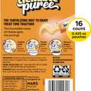 Temptations Creamy Puree Squeezable Lickable Cat Treats, Wet Cat Treats with Cheese, 0.42 oz. Tubes, 16 Count (EXP 07/31/27)