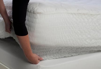 Twin Size Mattress Topper - Naturally Cooling for Hot Sleepers