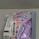 JUFOO S Light Purple Flower Pattern Dog Harness and Leash Set,No Escape Puppy Harnesses for Training Walking Breathable Adjustable Puppy Vest for Small Medium Dogs, Cats (Light Purple, S)