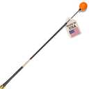 Orange Whip Golf Swing Trainer Aid Patented & Made in USA for Improved Rhythm, Flexibility,
