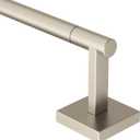 Moen BP1824BN Triva 24" Bathroom Towel Bar, Brushed Nickel