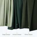 Bedsure Pillow Cases Queen, Cooling Pillow Cases, Rayon Derived from Bamboo Forest Green Pillowcases Queen Size Set of 2, PureWoven Soft Bedding Pillow Covers with Envelope Closure, 20x30 Inches