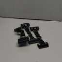 3pcs Sign Clips Clip Holder Sign Holder Clip Paper Holder for Table Top Clip On Sign for Paper Holder Computer Monitor Handy Artist Supplies Holder(Black)