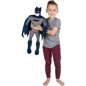 Franco Kids Bedding Super Soft Plush Cuddle Pillow Buddy, One Size, Batman (Standard)