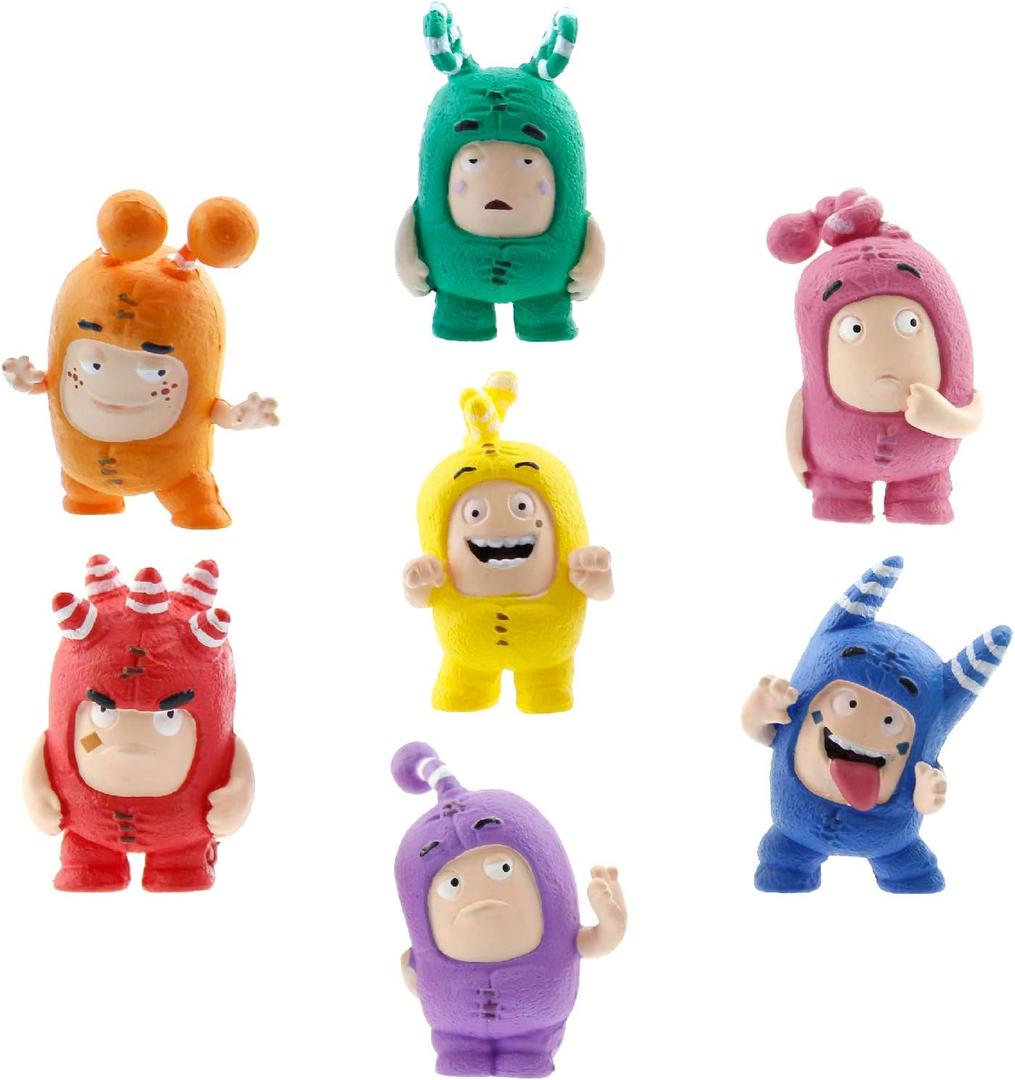 ODDBODS Toy Set of Mini Figurines for Preschool Kids (Ages 3+)