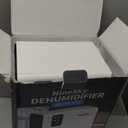 NineSky Dehumidifier, 1000 sq.ft Dehumidifiers for Home with 95oz Large Water Tank,Quiet Dehumidifier with 7-Color Ambient Light & Auto Shut Off, Dehumidifier for Basement, Bedroom, Bathroom (White)