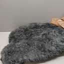 Calming Dogs/Cats Bed Mats, Dog Pad Washable Removable Couch Cover, Plush Long Fur Mat for Pets, Waterproof Lining, Perfect for Small, Medium and Large Dogs and Cats (Dark Gray, 36"x31")