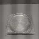 Thenshop 8 Pieces 8 Inch Pizza Pans Bulk Stainless Steel Sets Round Bakeware Pizza Trays for Oven Kitchen Baking Home Restaurant Picnics Holiday Activities Safe Sturdy Reusable Easy Clean(Silver)