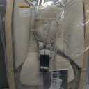 Gromast 2-in-1 Baby Bouncer Seat for Infants, Portable Baby Rocker with 3 Adjustable Backrest Positions & Travel Bag - Beige