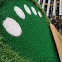 Floating Golf Green for Pool, Patented Pool Golf Game Floating Mat with Ball Retrieve Net/Scoreboard for Party & Training, 35x23"