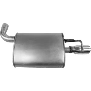Walker Quiet-Flow SS 53944 Direct Fit Exhaust Muffler Assembly 2.25" Inlet (ID) 3" Outlet (OD) for Ford Explorer